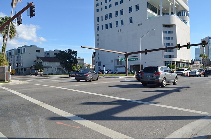 Left turns from southbound U.S. 41 onto Fruitville Road will be restricted beginning Monday.