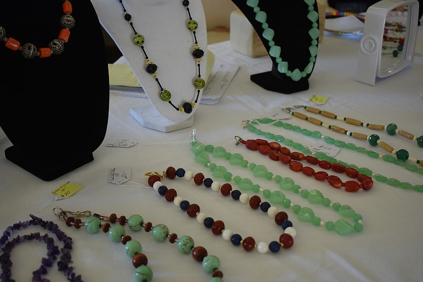 Heidi Thomas' necklaces.