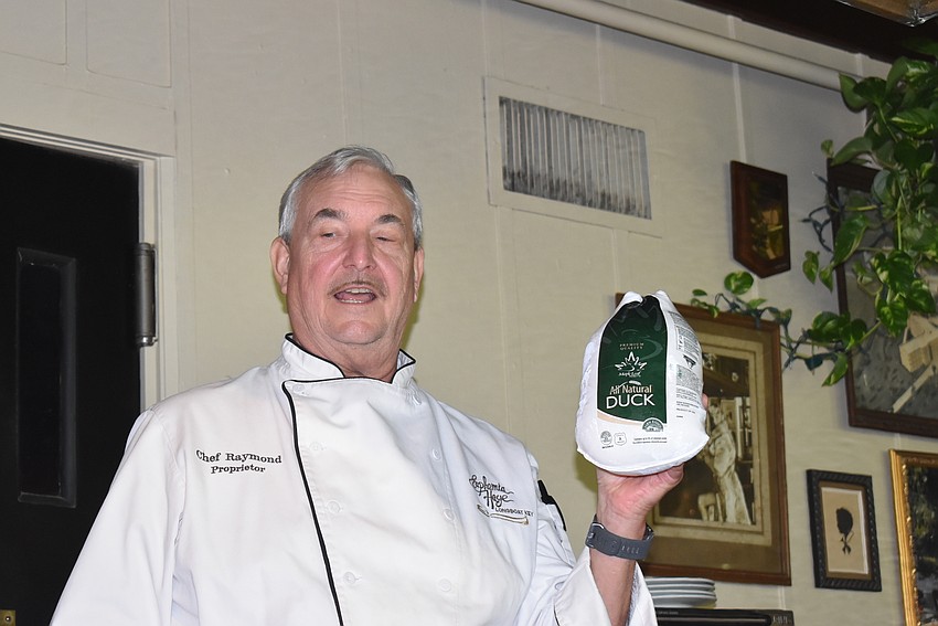 Arpke said the ideal duck for cooking weighs five pounds, and all they use at Euphemia Haye must be five pounds.