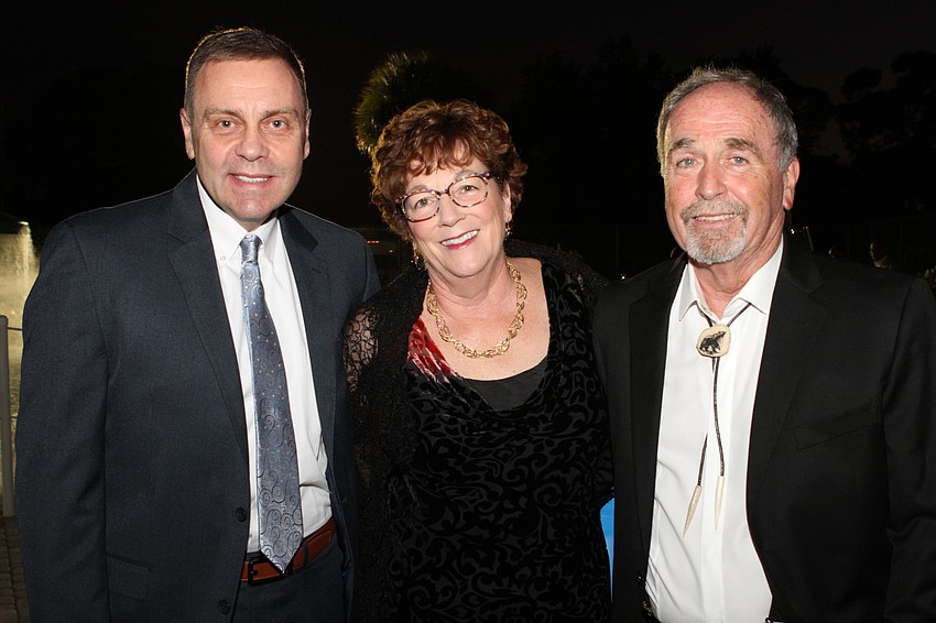 John Annis with Laura and Ric Kingsley