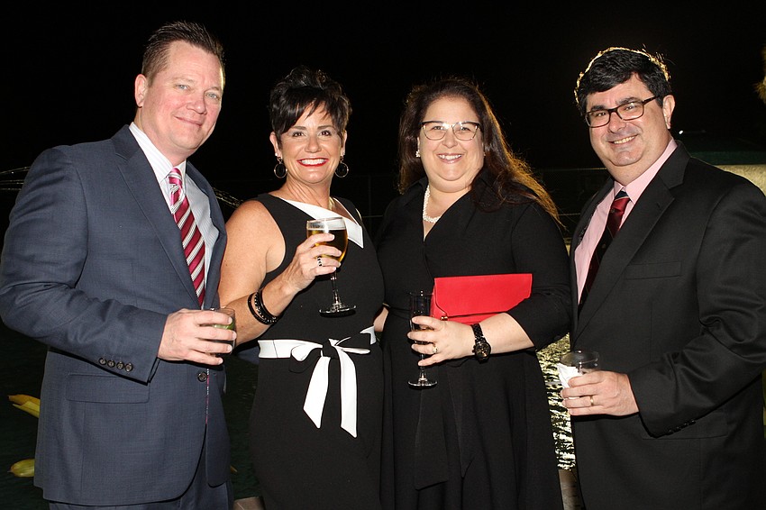 Mitch and Annette Martin with Karin and Kevin Kiernan