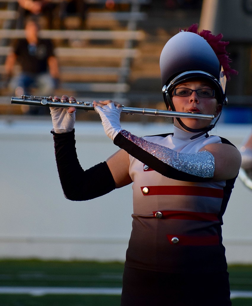 Shelby Henry, a Braden River freshman, performs in the state championship for the first time.