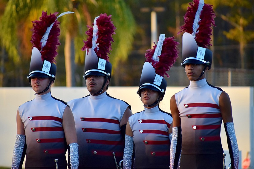 Ryan Gordon, Adam Birminghan, Alyssa Milla and Vinny Whatron keep formation.