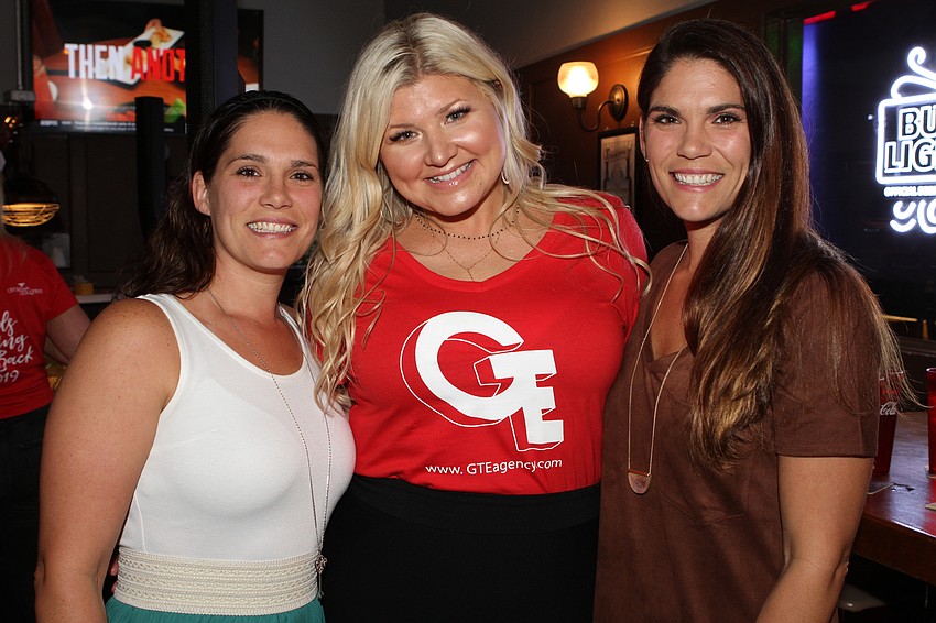 Amber Bryan, Lauren Fitzgerald and Heather Krolik