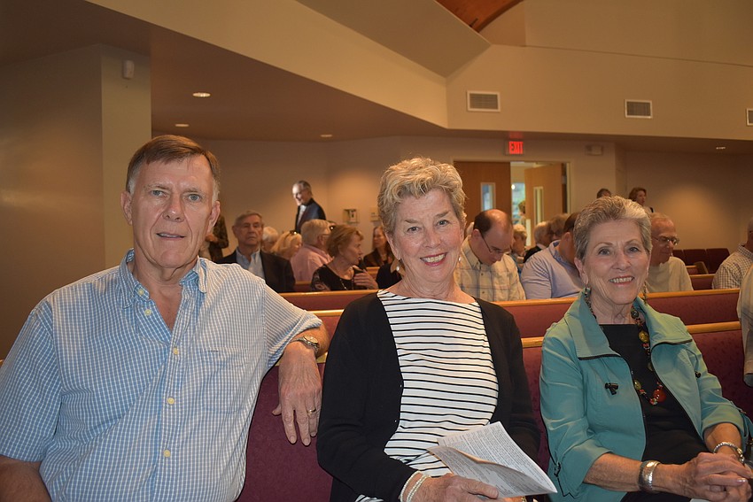 Russ and Kay Custer and Cheryl Speaker.