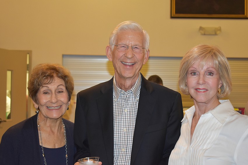 Jane and John Vorel and Susan Clarke.