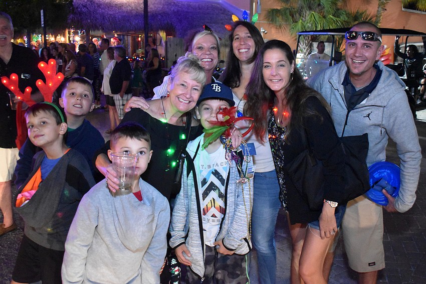 Dante Kruse, Ayden Cochran, Ryland Cochran, Kathy Kruse, Amy Whetzel, Dtlan Kruse, Jaymie Cochran, Christina Kruse and CJ Kruse