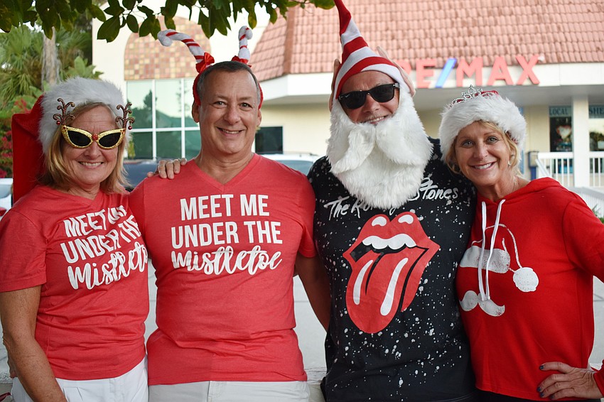 Elizabeth and Aaron Kalban with Bret and Christy Prather