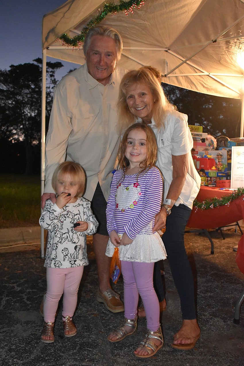 Mike and Suzi Conner with grandkids Hanna and Emelia Herdliska.