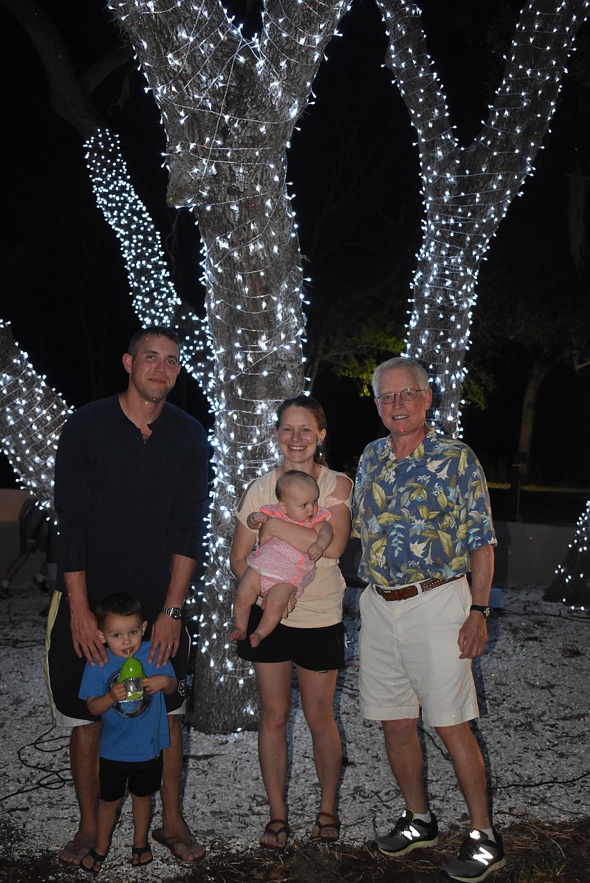 Scott, MJ, Chelsea, Ellie and Ken Schneier.