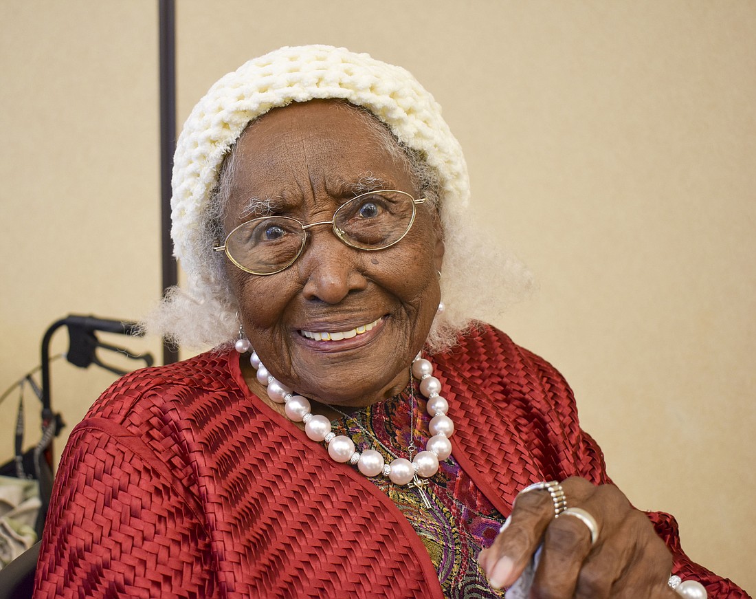 Glossie Atkins is the mother of former Mayor Fredd Atkins