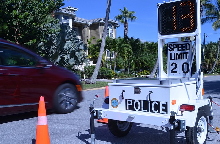 Of the more than 6,000 eastbound cars monitored in a week in November, the average speed was about 18 mph.