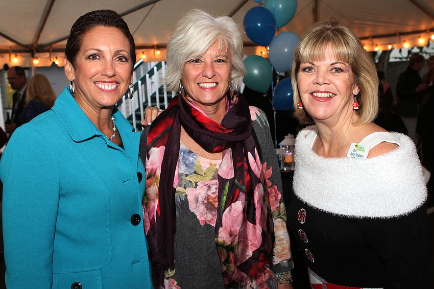 Sheila Miller, Mary Carol Sullivan and Judy Braham