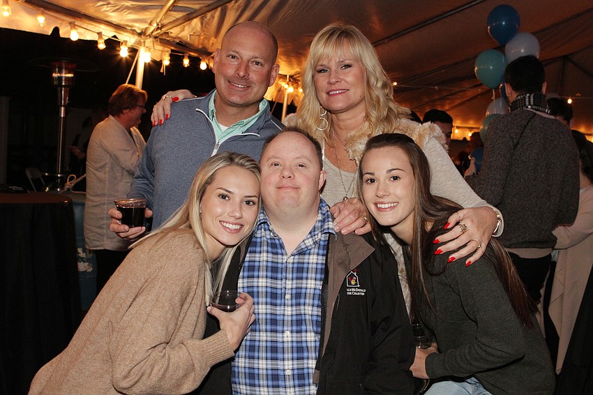 Rachel Duke, Evan Duke, Tim Hedley, Pam Duke and Selyn Benge
