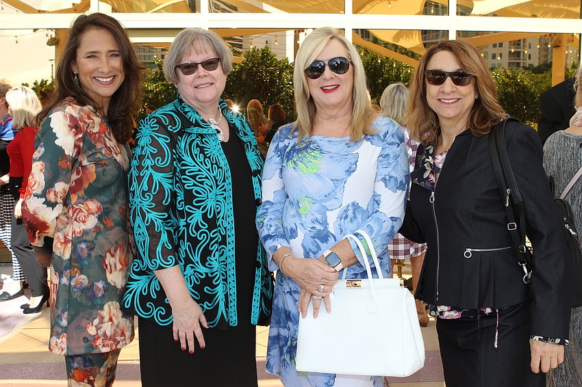 Laurie Lieberman, Kathy Finnerty, Sandra Martin and Marian Tagliarino