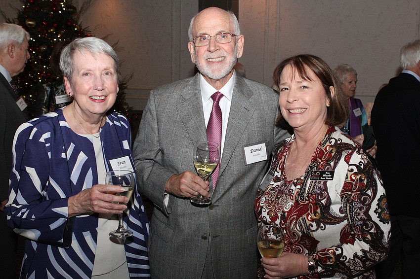 Fran and David Nitschke with Kim Wheeler