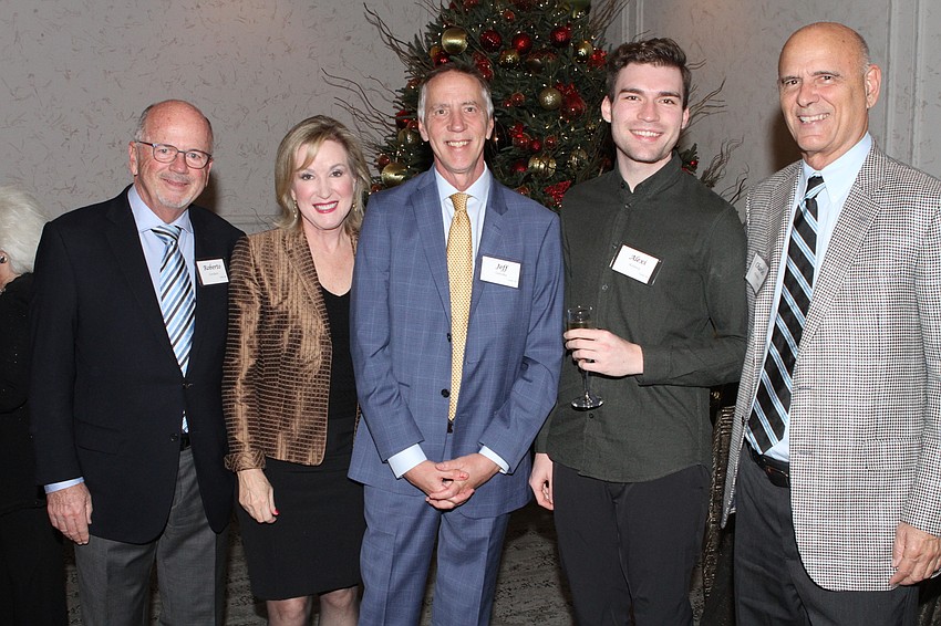 Roberto Cordaro, Teri Hansen, co-host Jeff Sebeika, Alexi Kenney and co-host Charlie Huisking