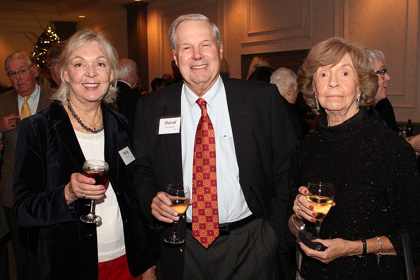Patty Porter, David Donaldson and Pat Knasiak
