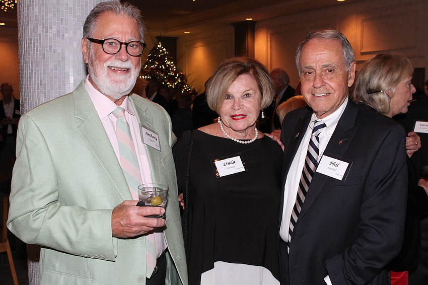 Anthony Caggiano, Linda Conway and Phil Hubbell