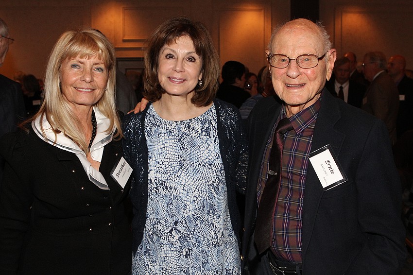 Dorathea Sondland, guest conductor JoAnn Falleta and Ernie Kretzmer
