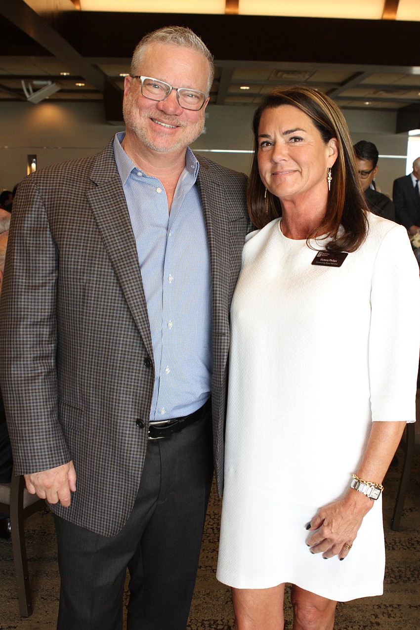 Sean Murphy and Big of the Year Victoria Phillips