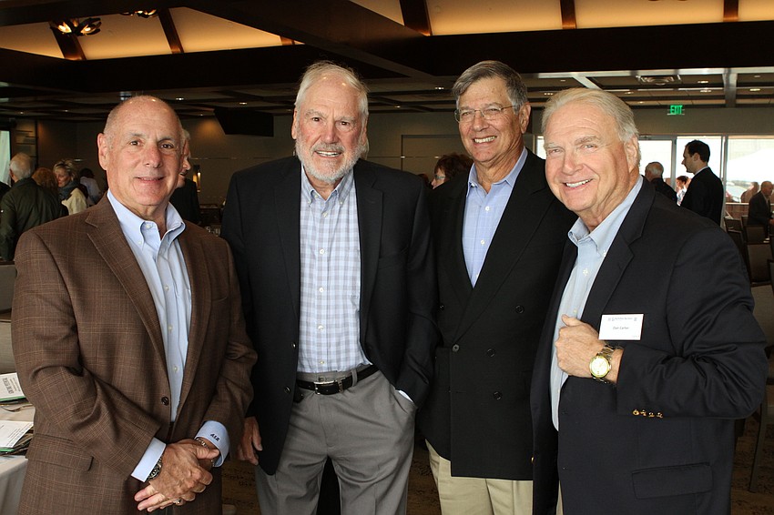 Drew Harris, Werner Knoop, Peter Wiederhorn and Dan Carter