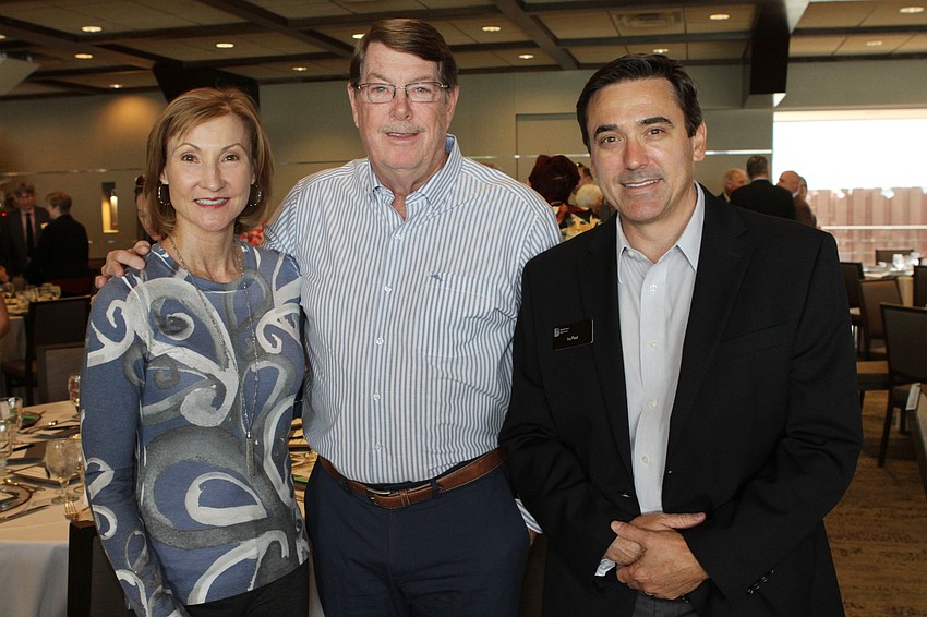 Karen and Wayne Roberts with Ira Paul