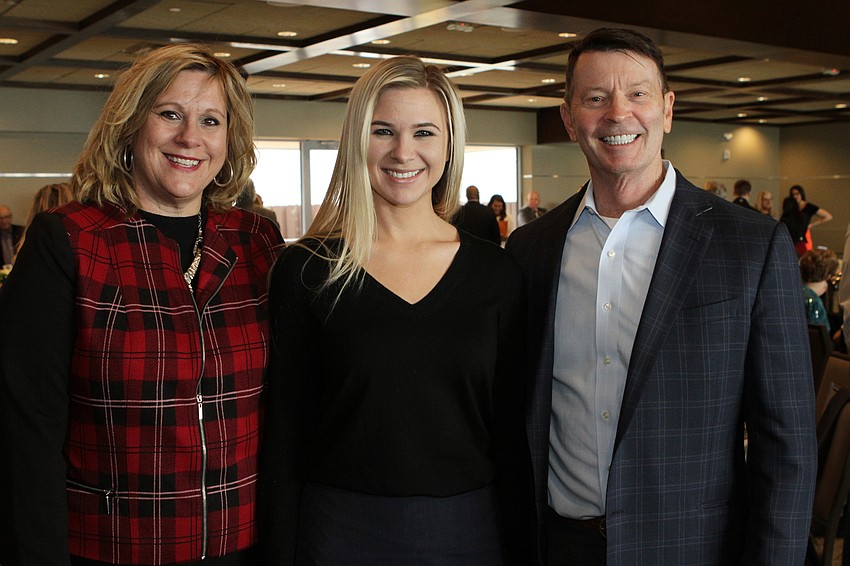 Laura Teller, Christine Jankowski and Angus Rogers