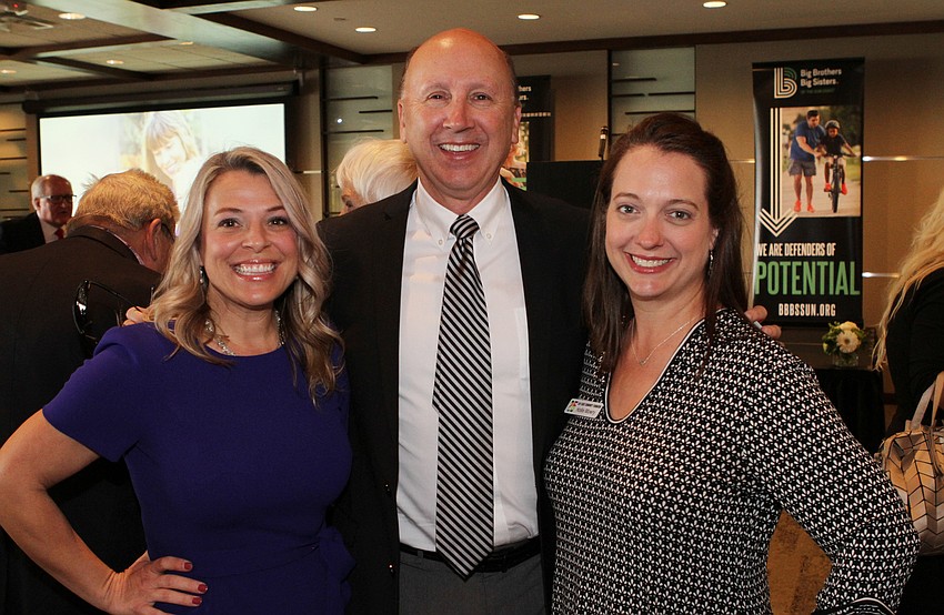 CJ Bannister, Mark Pritchett and Hollie Mowry
