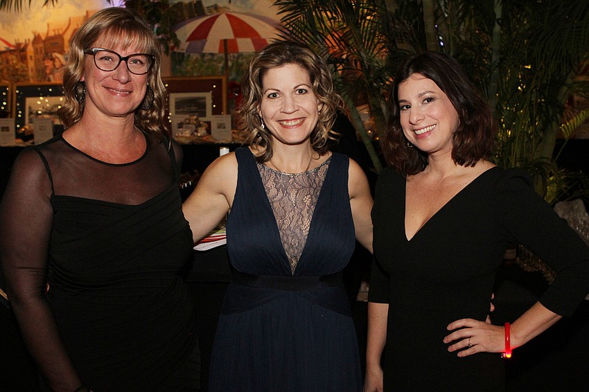 Charmian Miller, Kristen Theisen and Merab Favorite