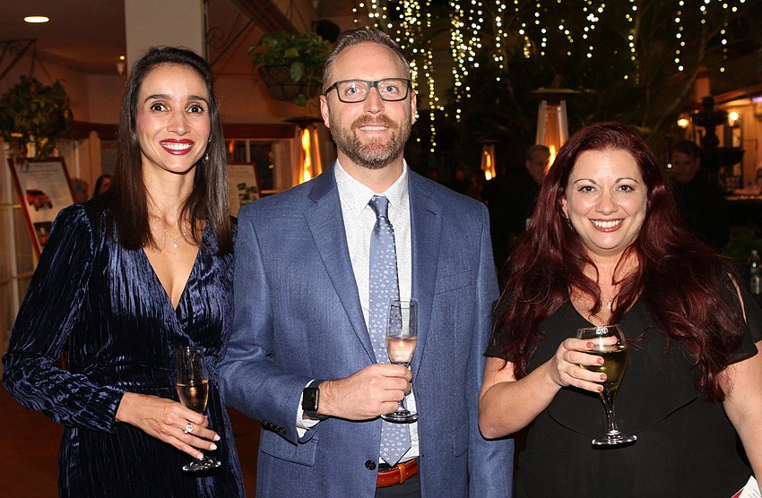 Marina and Branden Bunch with Dana Watkins