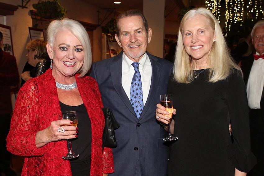 Becky Thornhill with Jim and Kathy Powers