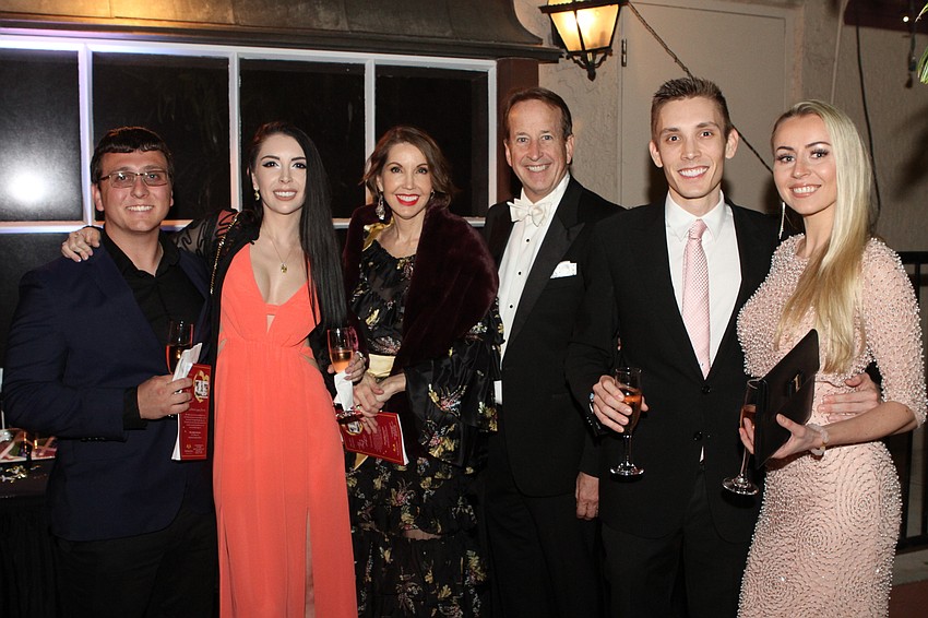 Logan Dorsey, Sydney Johnson, Jill Morris, Burr Blake, Kelton Johnson and Sofya Sokolenko