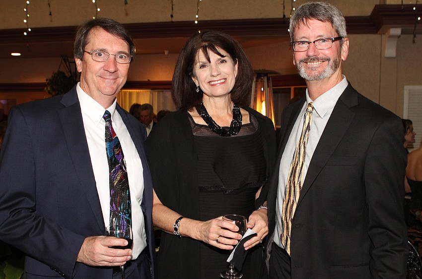 Kraig Koach with Julie and Scott Pinkerton