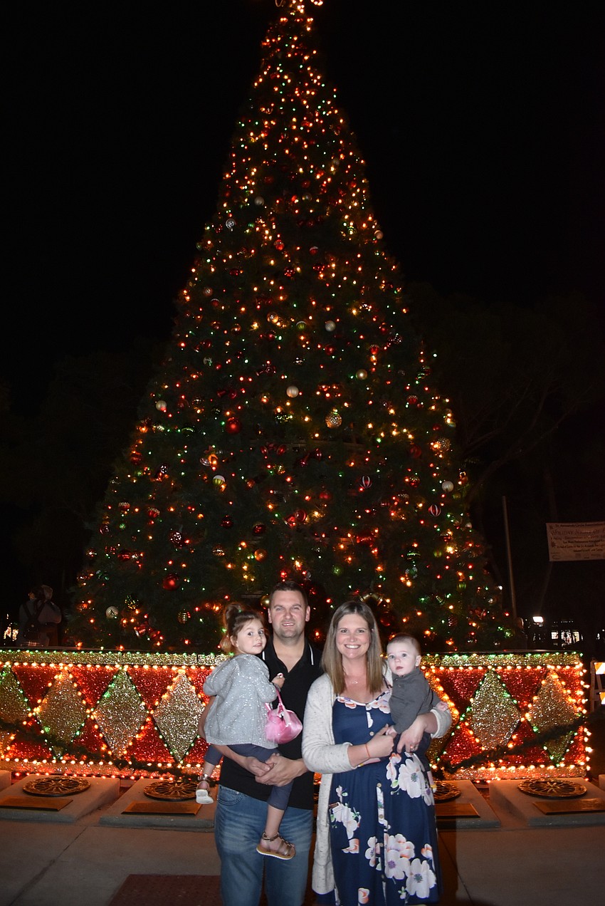 Ashley, Tom, Sloane and Paxton Scully.