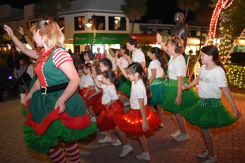 The Clogging Clovers tap it out.