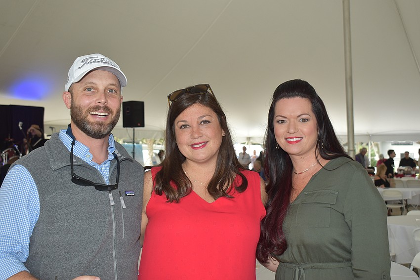 Scott and Stacey Stuart with Tatiana Dejongh