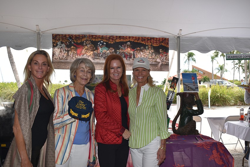 Carling Bassett Seguso, Sue and Terri Klauber and Katie Moulton