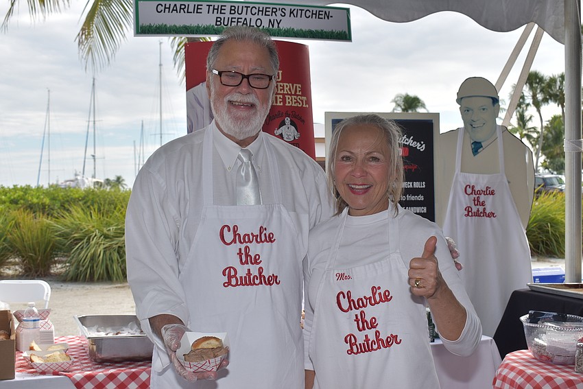 Tony Caggiano and Bonnie Roesch from Charlie the Butcher