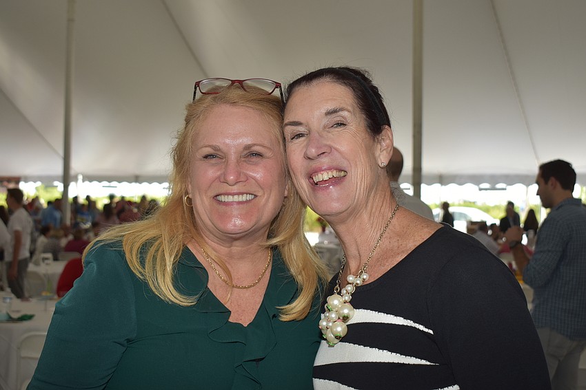 Sue Ball and Allie Harris