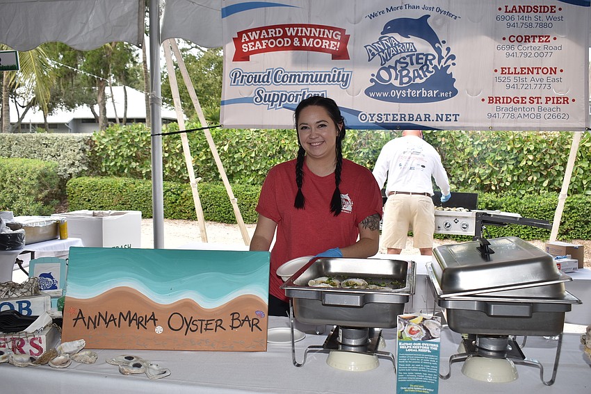 Mattison Jones at Anna Maria Oyster Bar