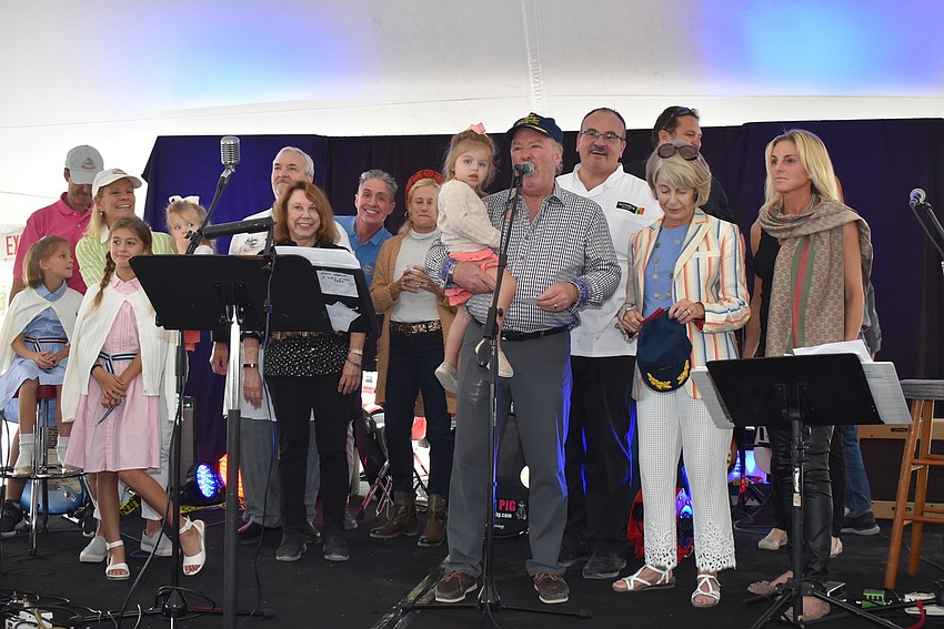 The Murf Klauber and Colony family and friends.