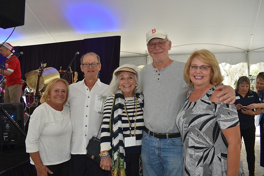 Karen and John Henry with Graci McGillicuddy and Bill and Susanne Weber.