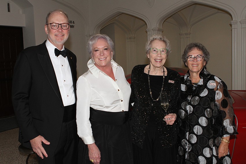 Tom and Sherry Koski with Pepi Elona and Wendy Surkis