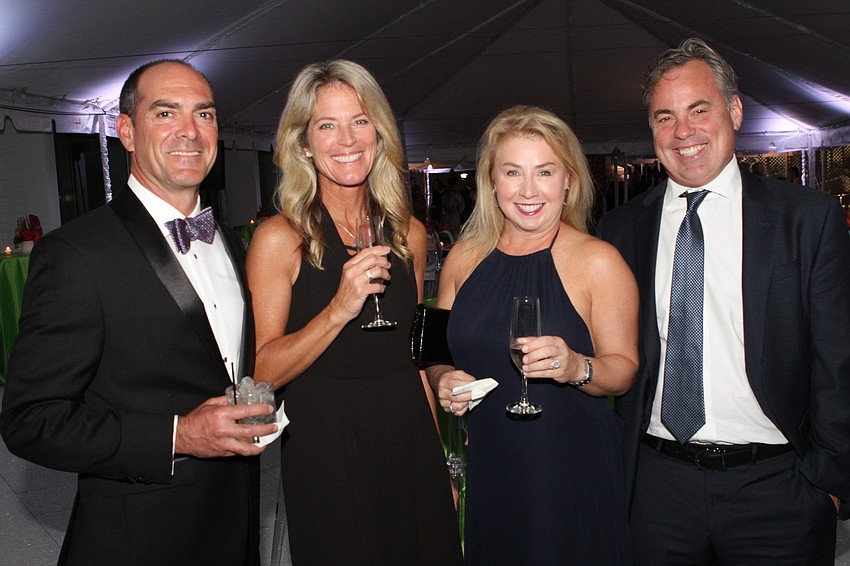 Todd and Wendy Wyman with Julie and Joe Bradley