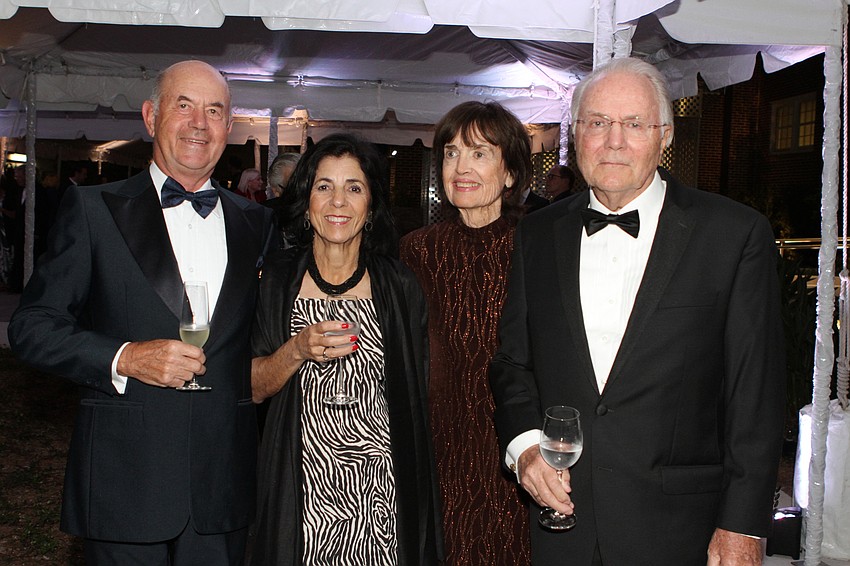 Karl and Michele Thomas with Claire and Heisen Rusen