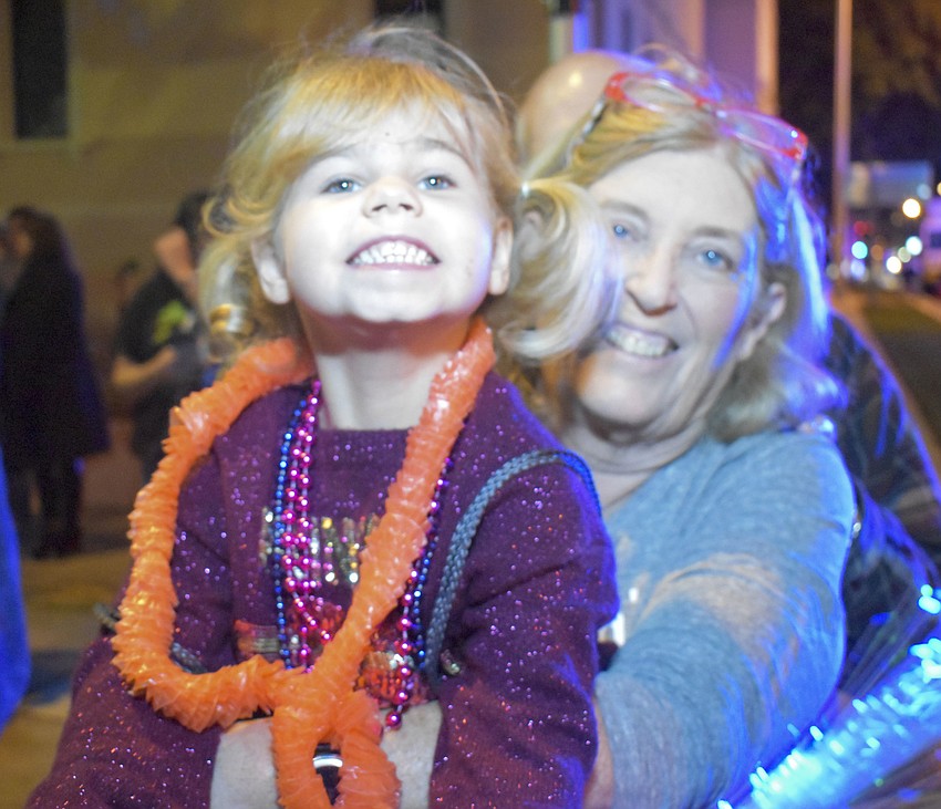 Emma, 5, and Debbie Strahs