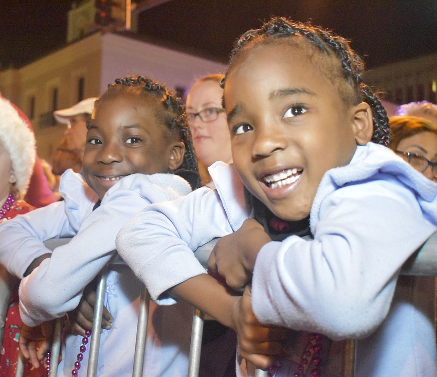 Lillanani, 6, and Zamiay, 6, Peterson