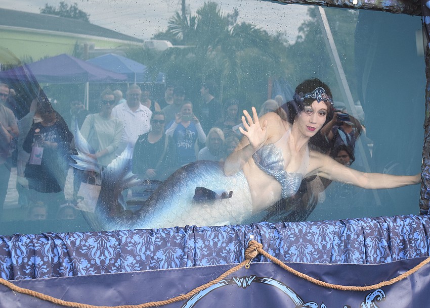Alicesea is one of the mermaids to make an appearance at the Bazaar mermaid festival on Dec. 7.