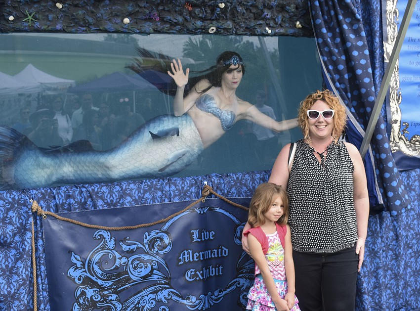 Sophia and Katana Culver, 7, with Alicesea.